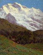 Charles Warren Eaton The Jungfrau Sweden oil painting artist